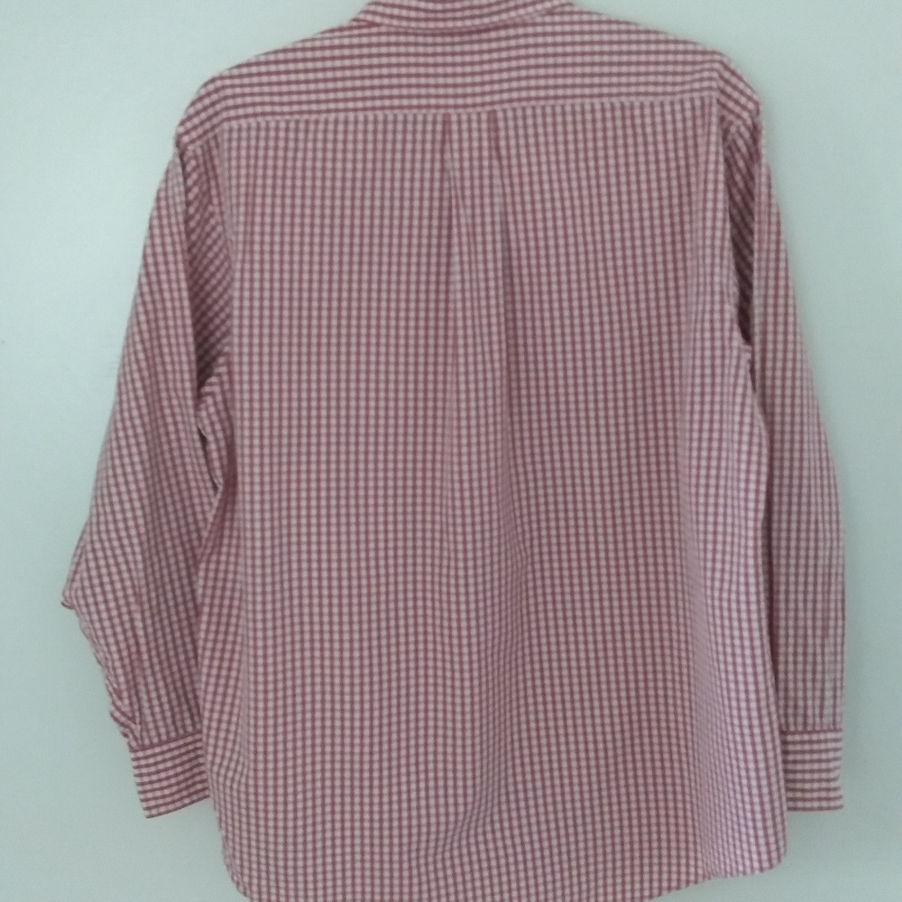 Daniel Cremieux collection red Plaid long sleeve - Picture 2 of 9